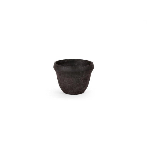 Tasse Kupilka Suova 20 noire, petit bol à bord évasé vu de côté