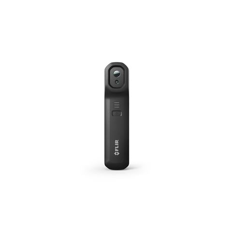 FLIR ONE Edge caméra thermique noire, boîtier étroit avec objectif en haut et logo