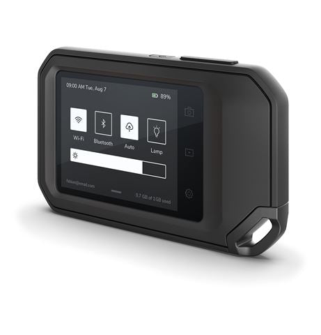 FLIR C3-x écran avec réglages pour le wifi, le bluetooth et la lampe