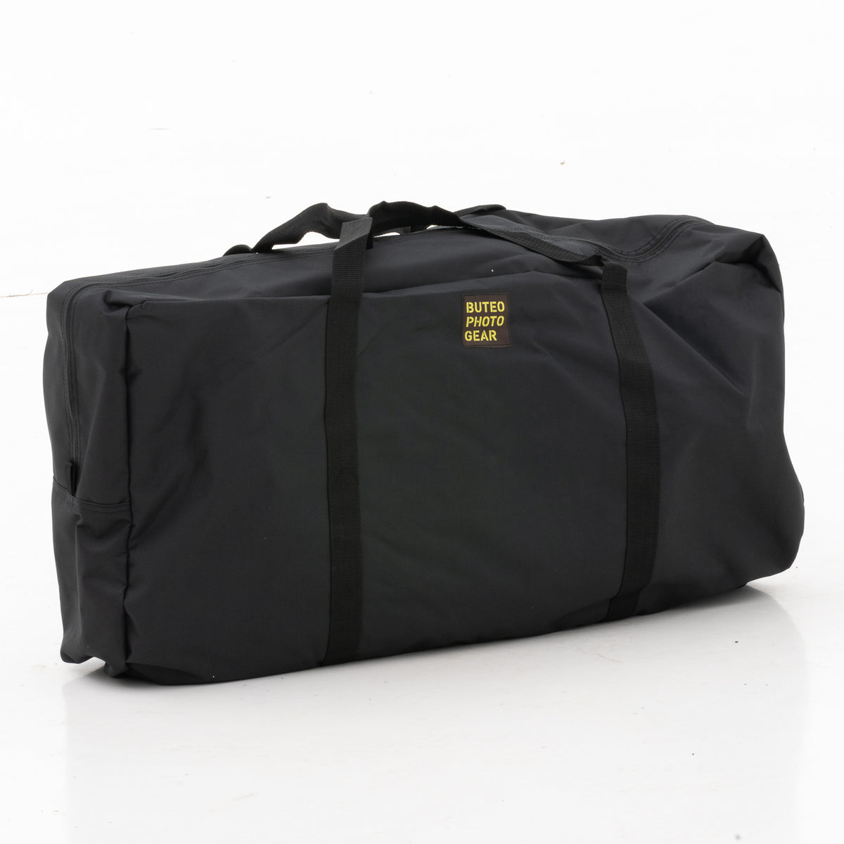 Affût flottant Buteo Grebe II, sac de transport noir avec poignées et logo Buteo Photo Gear