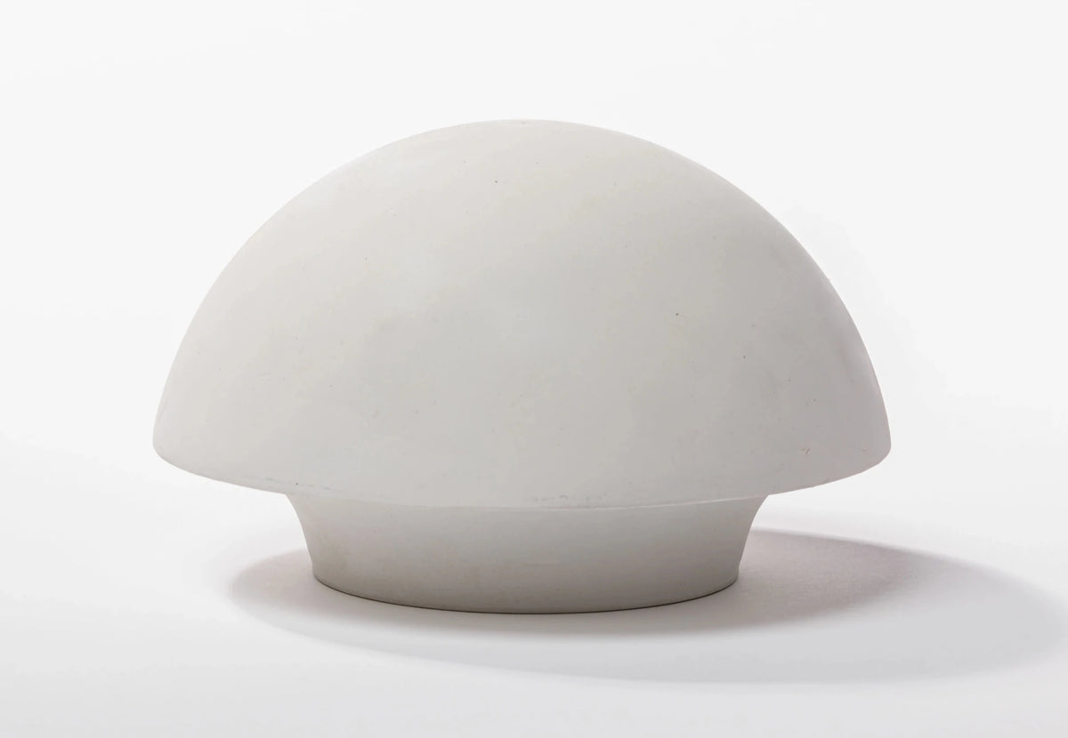 Jeu de mâts aluminium CanvasCamp, un embout bombé blanc en forme de champignon