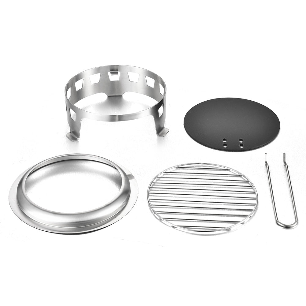 Broer Outdoor Vortex pièces détachées, anneau de rehausse, plaque de cuisson, anneau de couverture, grille et crochet