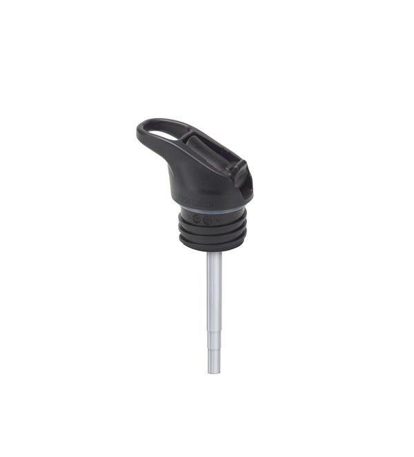 Bouchon sport Klean Kanteen Flip Seal avec la paille en dessous, vu de côté