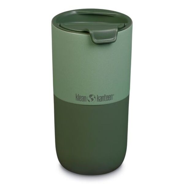 Klean Kanteen Rise Tumbler 473 ml gobelet vert avec couvercle rabattable