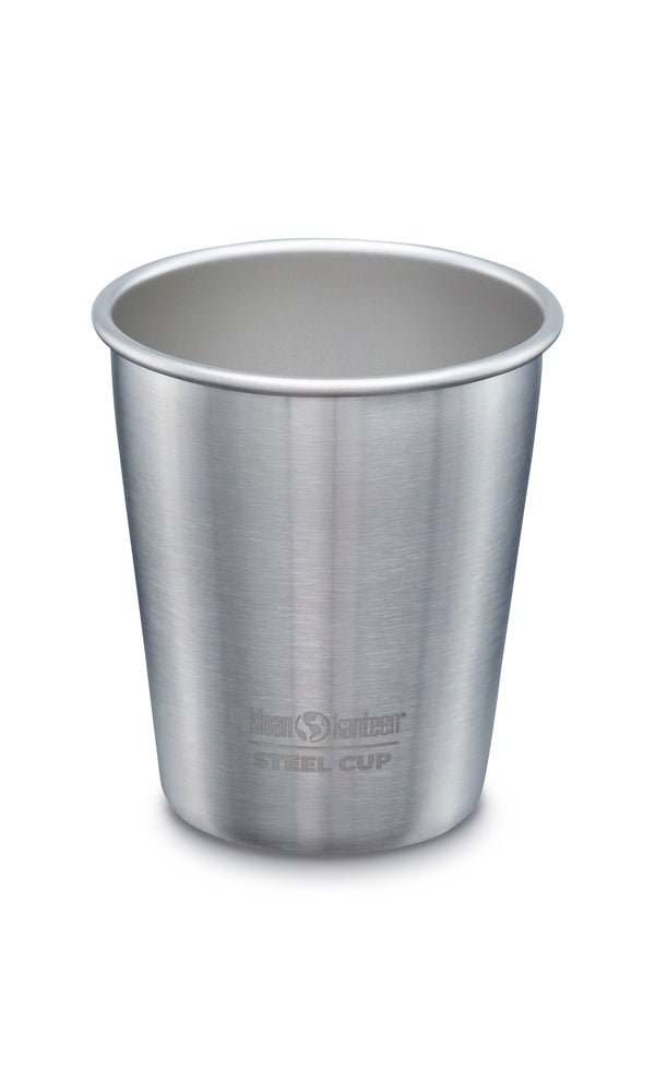 Klean Kanteen Steel Cup en inox brossé avec logo sur le côté
