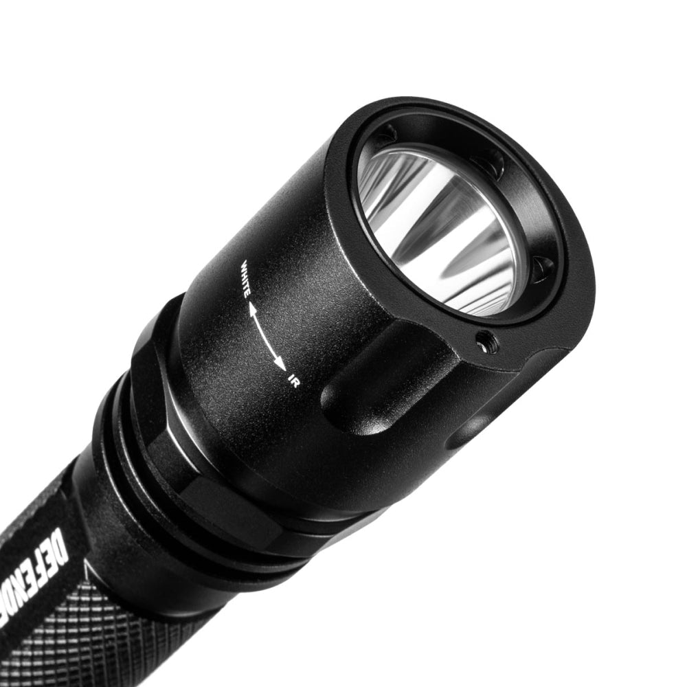 Mactronic Defender IR tête avec réflecteur et bague rotative aux positions blanc et IR