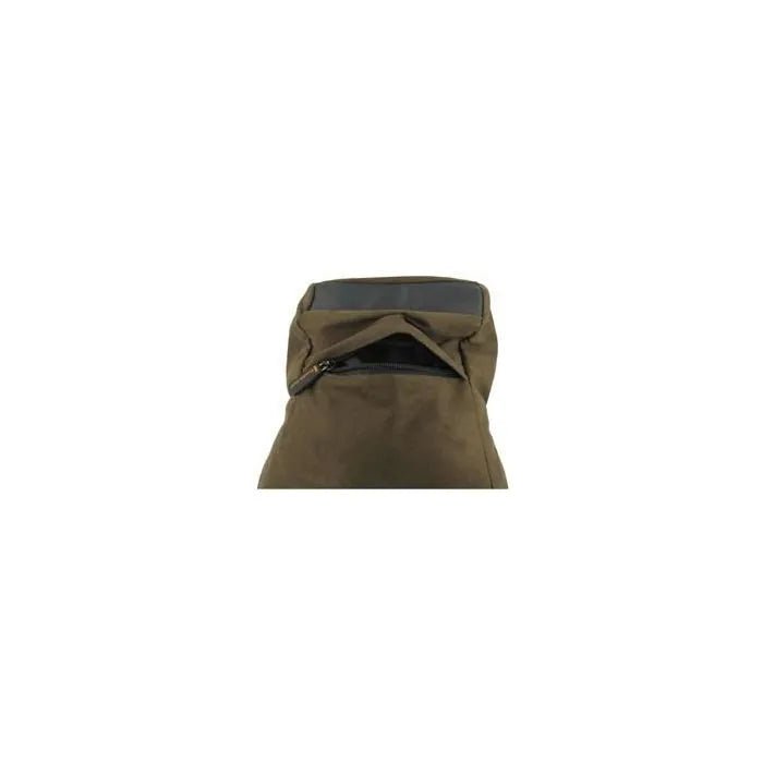 Stealth Gear Double Bean Bag Édition Limitée, détail de la fermeture éclair sur le dessus