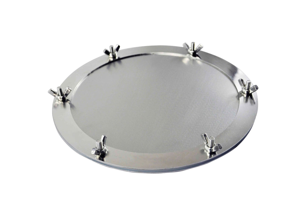 Plaque anti-pluie Winnerwell seule avec six écrous papillon sur le pourtour