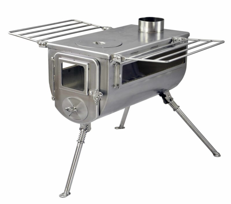 Winnerwell Woodlander Double View avec porte fermée, fenêtre et vitre latérale