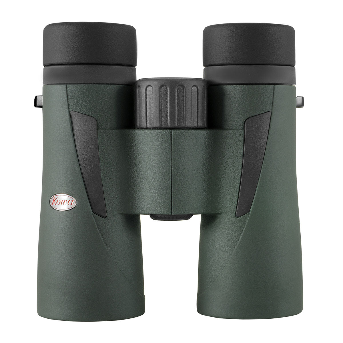 Kowa BDIII 8x42 jumelles en vert avec bonnettes noires et zones de préhension noires