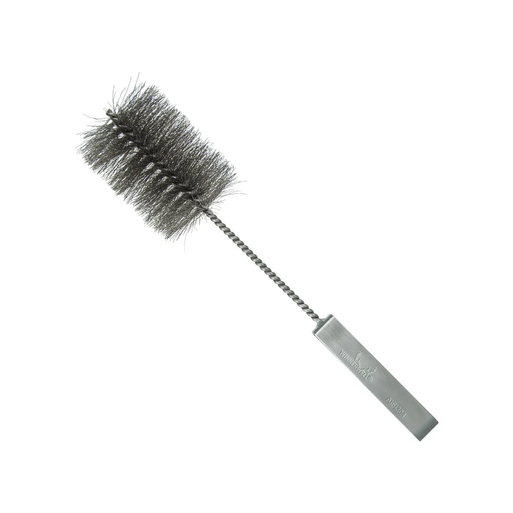 Brosse de ramonage Winnerwell de biais avec logo sur la poignée et la tête épaisse en haut