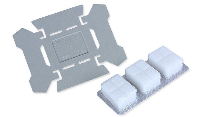 Esbit Emergency Stove réchaud, support pliable à plat avec trois tablettes de combustible blanches