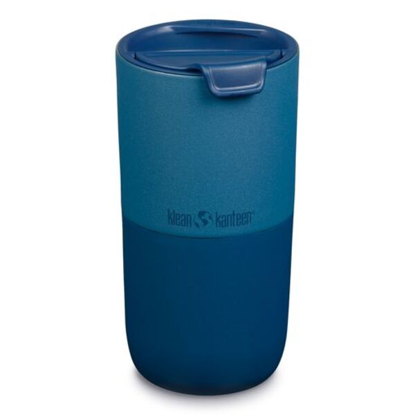 Klean Kanteen Rise Tumbler 473 ml gobelet bleu avec couvercle rabattable