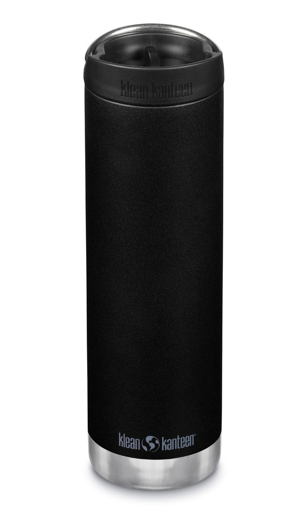 Klean Kanteen TKWide 592 ml noire avec Café Cap noir