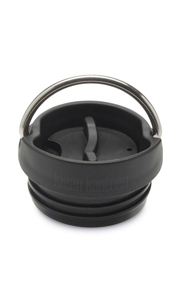 Klean Kanteen TKWide Café Cap noir avec anse métallique et filetage