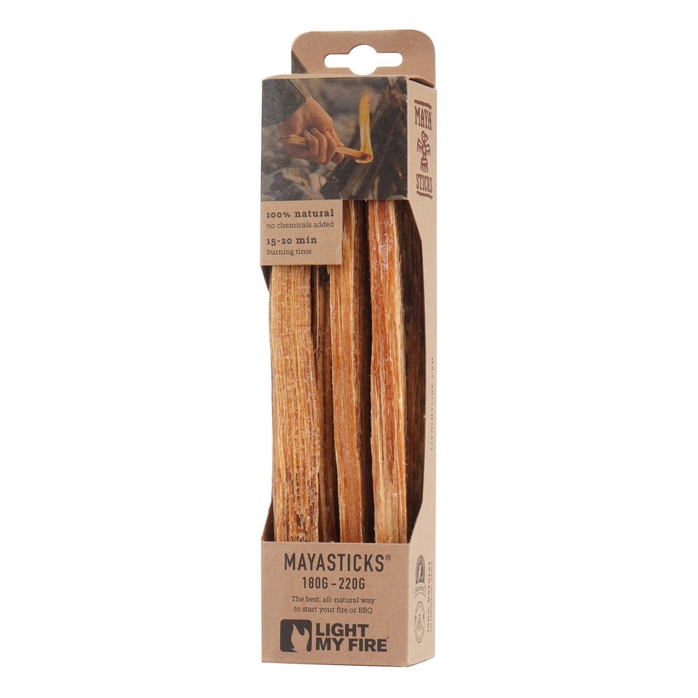 Light My Fire Mayasticks bâtonnets allume-feu dans une boîte en carton avec fenêtre