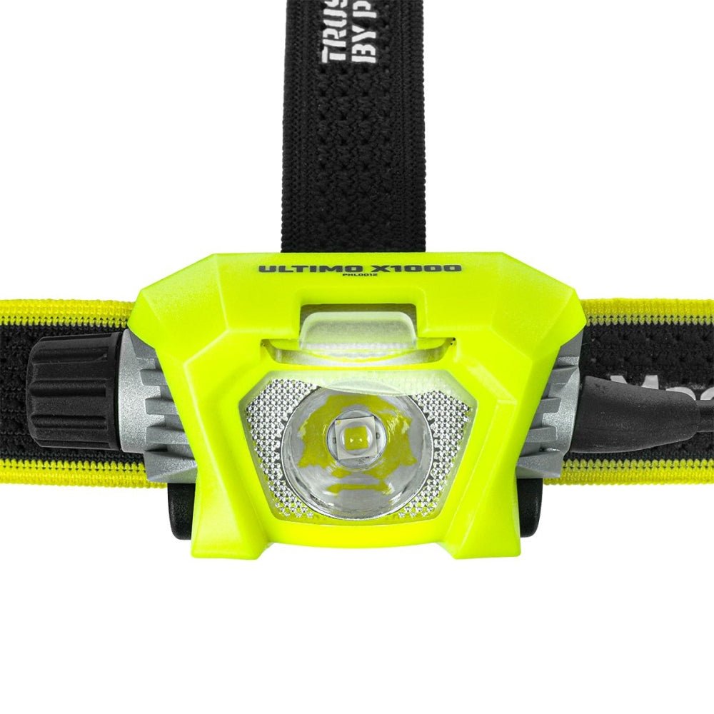 Mactronic Ultimo X1000 tête de lampe de face avec lentille et inscription Ultimo X1000