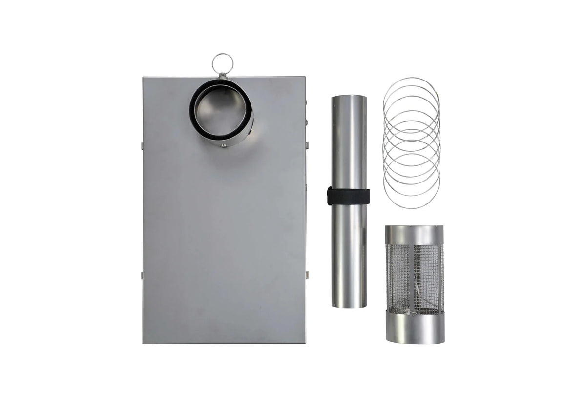 Pièces Winnerwell Fastfold Titanium côte à côte, plaque avec raccord de tuyau, tuyaux et anneaux