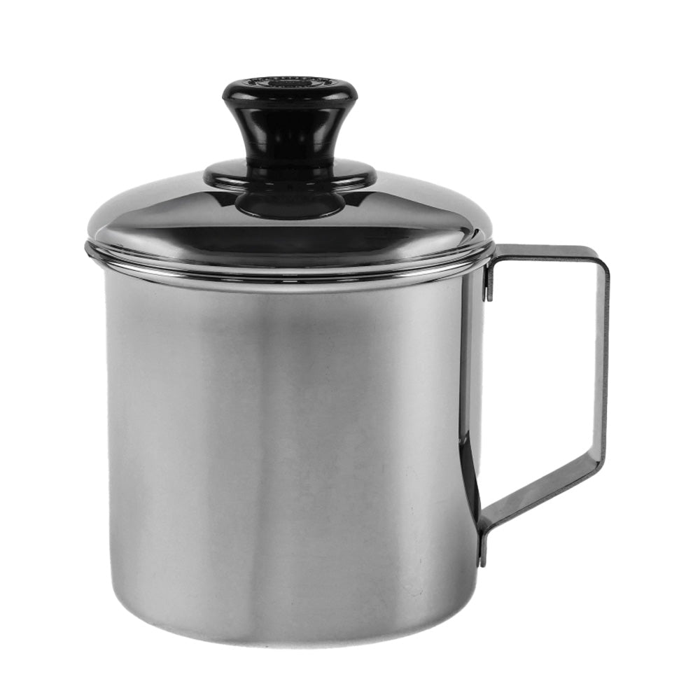 mug Zebra Thailand avec couvercle, mug à anse en fil métallique et couvercle à bouton noir